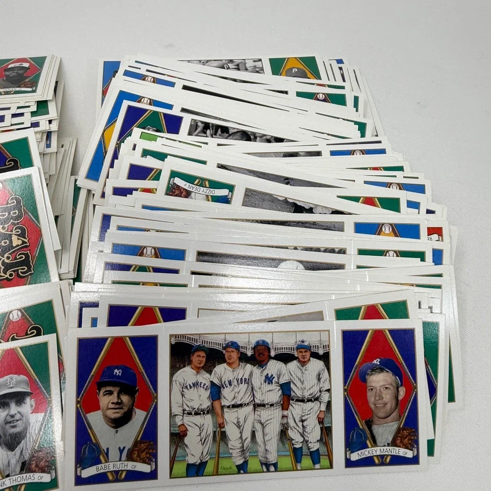 1993 Upper Deck B.A.T. Cooperstown‎ Collection Baseball Card Lot Ruth Mantle